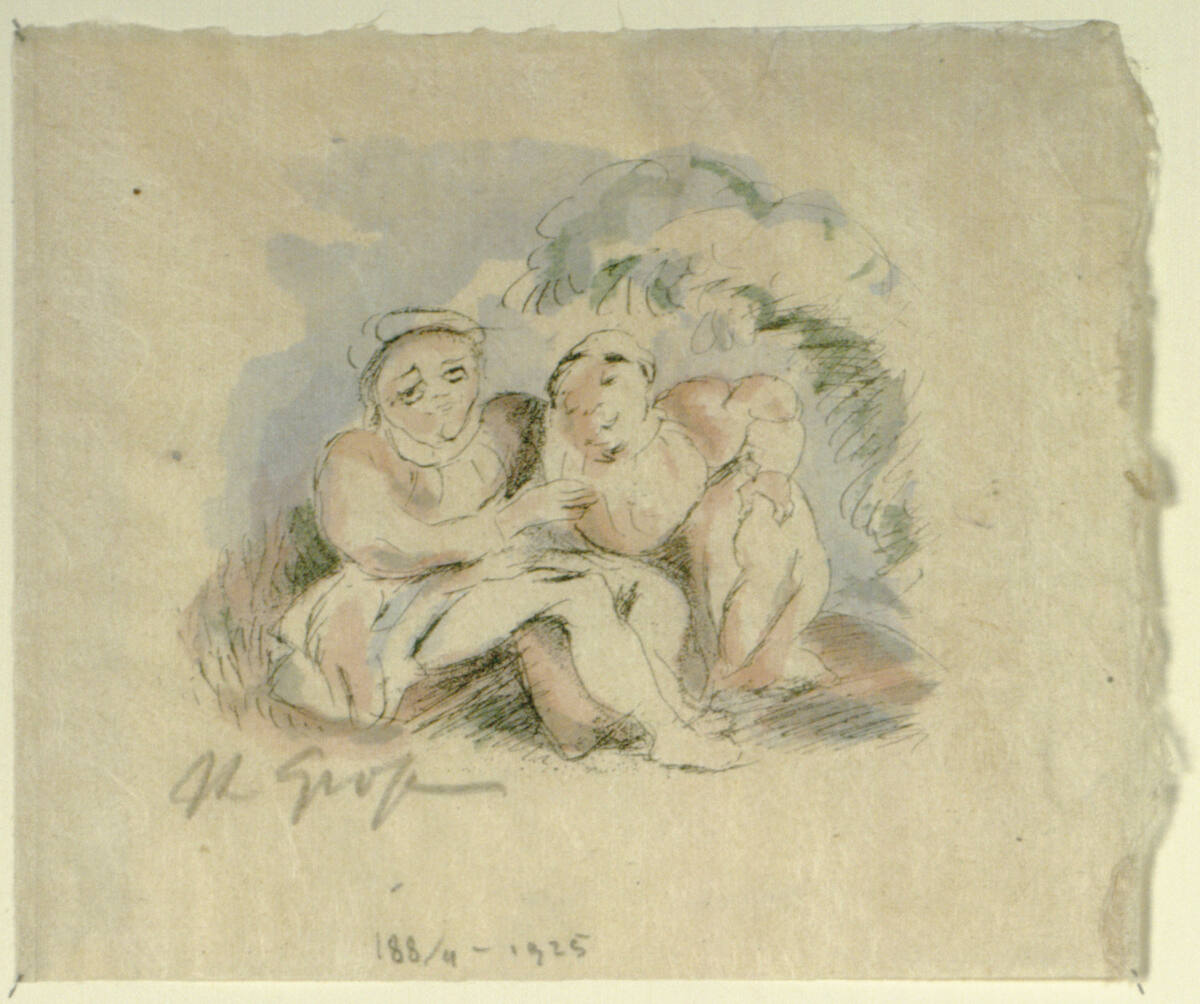 Gruppe, Rudolf Grossmann, 1920