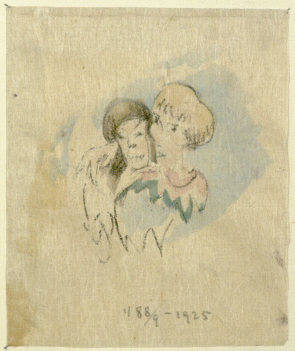 Liebespaar, Rudolf Grossmann, 1920