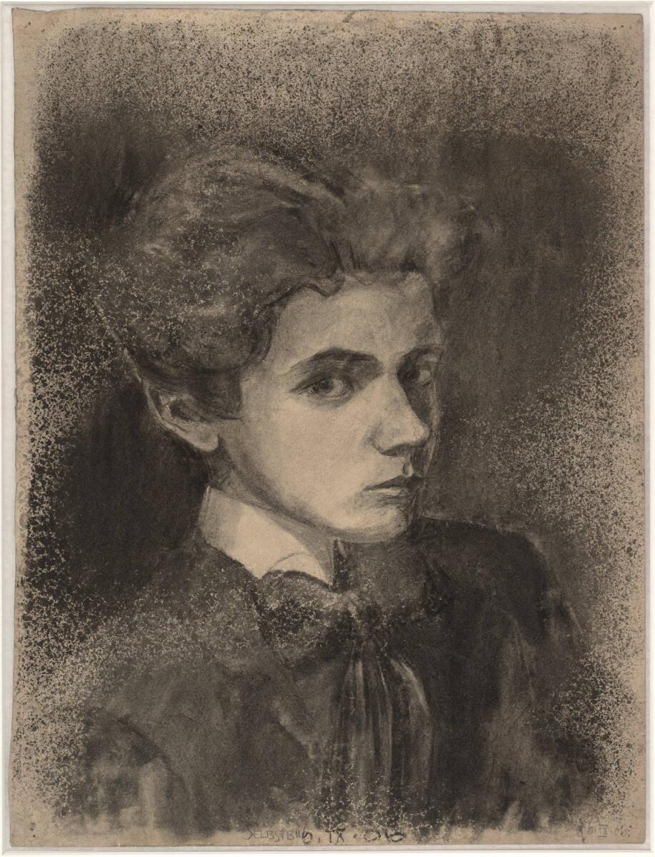 Egon Schiele, Selbstbildnis, Inv. Nr.: ESA1106r