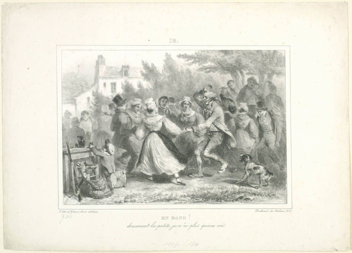 En rond!, Gihautfrères, 1832