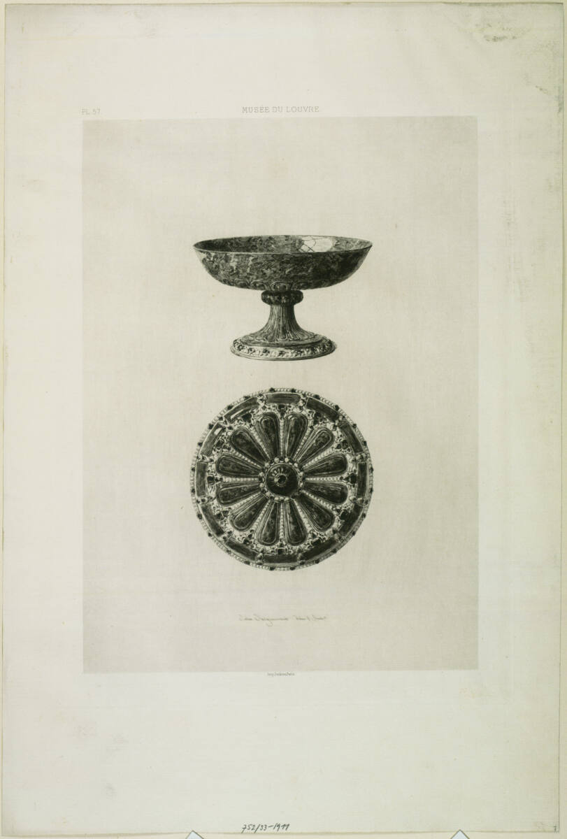 Fußschale, Musée du Louvre, Pl. 57