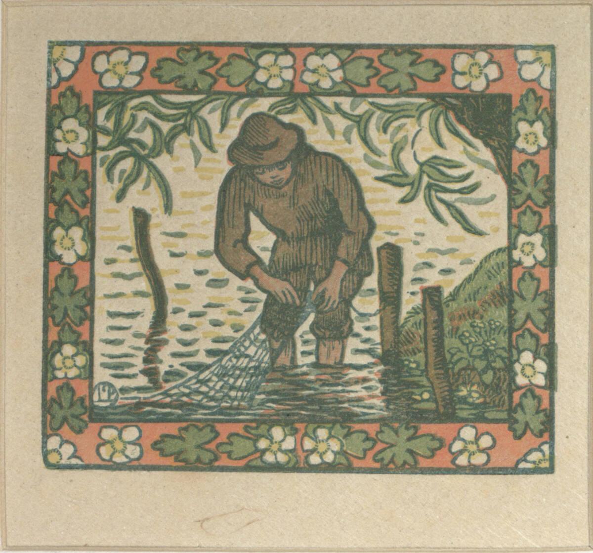 Lucien Pissarro, Knabe mit Netz, Inv. Nr.: DG1959/133/2