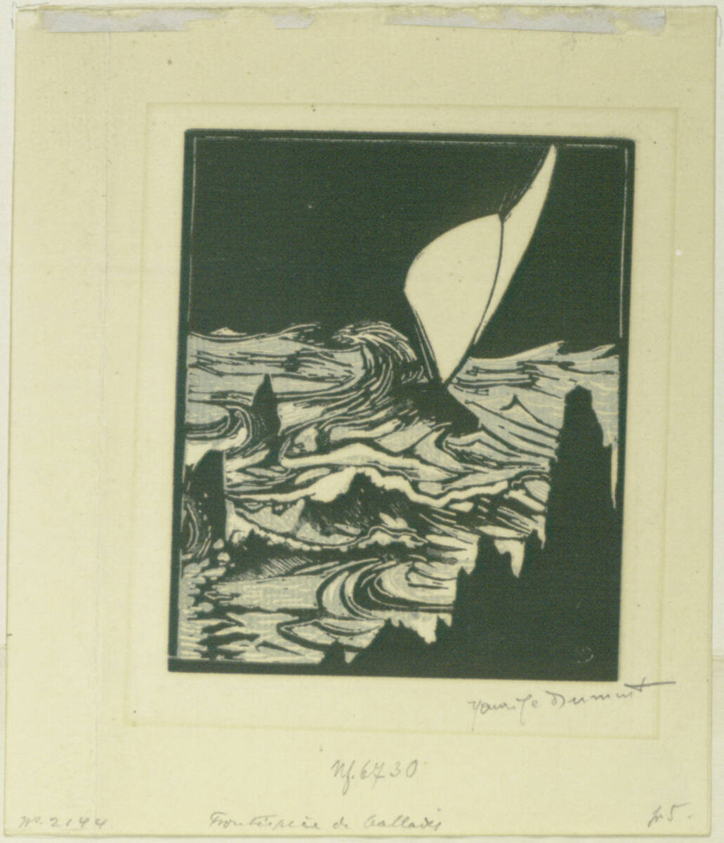 Frontispice de ballades, MauriceDumont