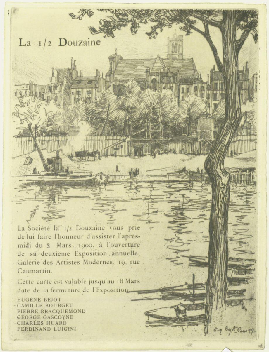 Eugène Béjot, La I/2 Douzaine, Inv. Nr.: DGNF6879