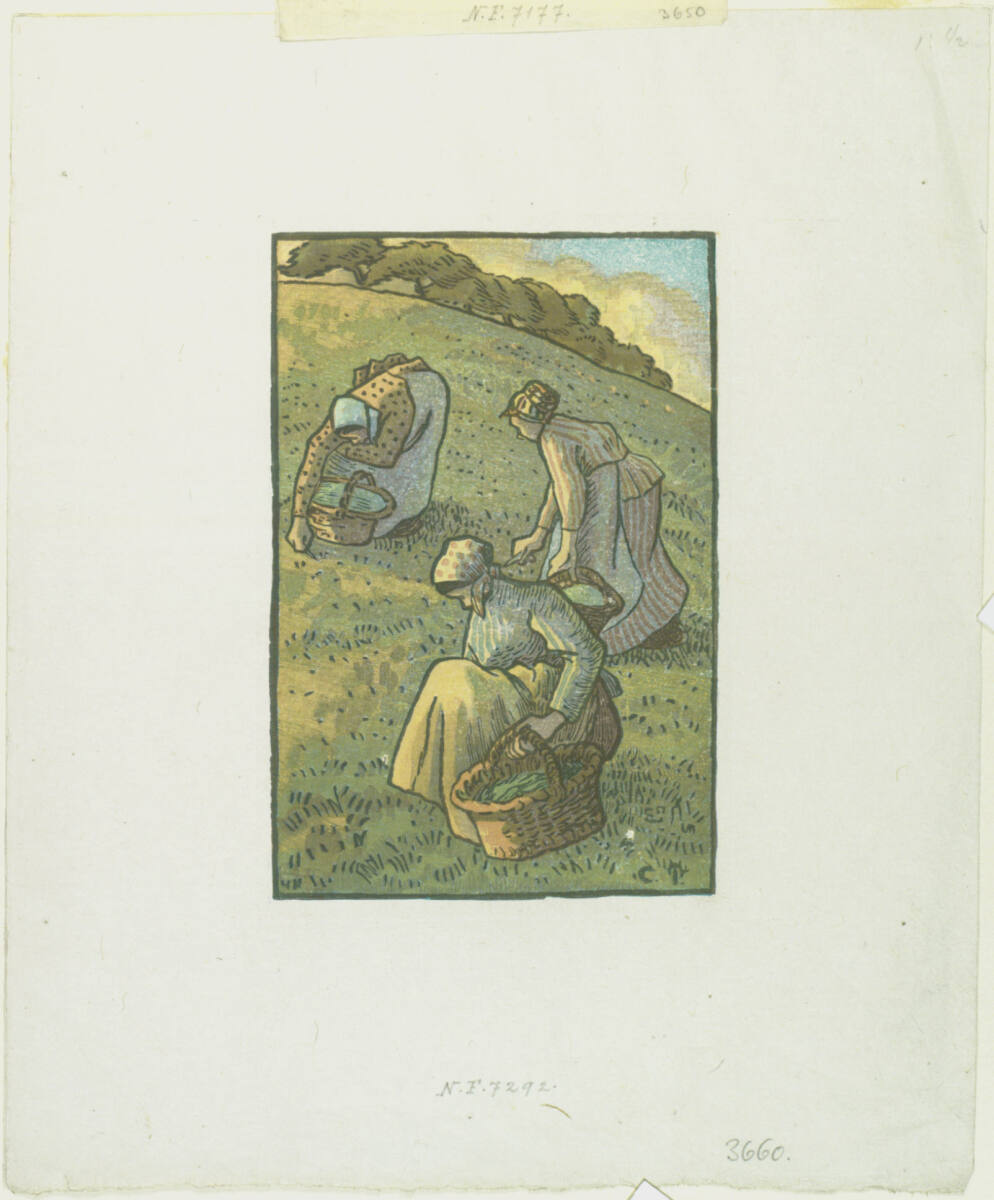 Kräutersammlerinnen, Lucien Pissarro, 1890–1944