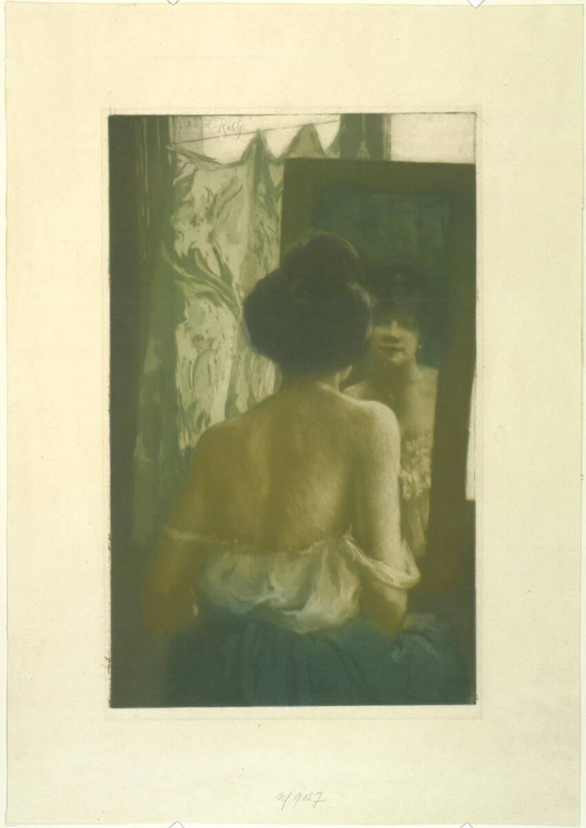 Manuel Robbe, Confidences au miroir, Inv. Nr.: DGNF9057