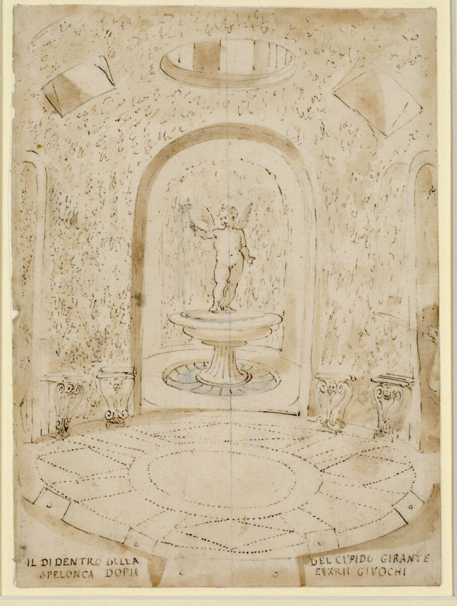 Pratolino, Grotta di Cupido, Джованни Гуэрра, 1560–1618