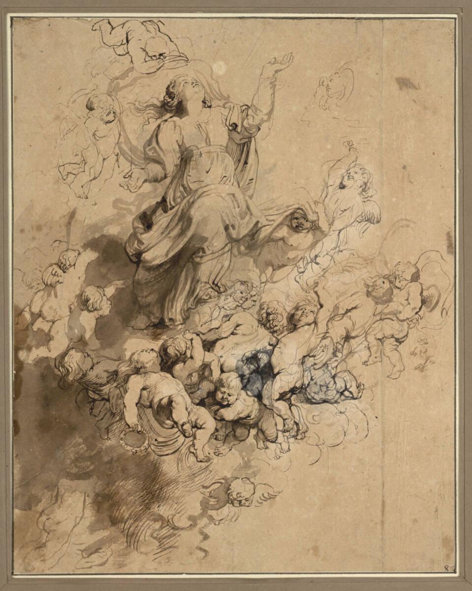 Peter Paul Rubens, Mariae Himmelfahrt, Inv. Nr.: 8212