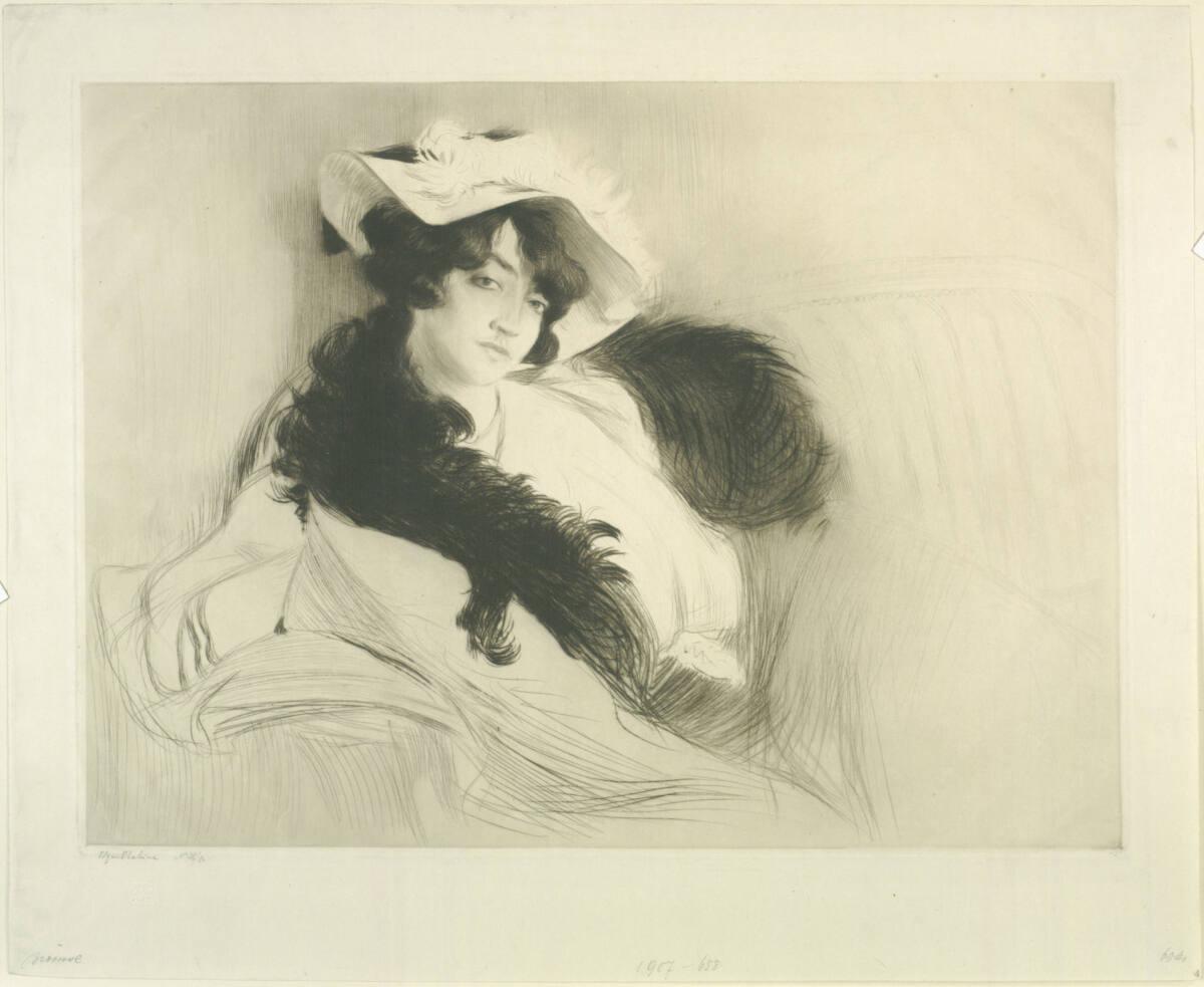Edgar Chahine, Elvira, Inv. Nr.: DG1907/688