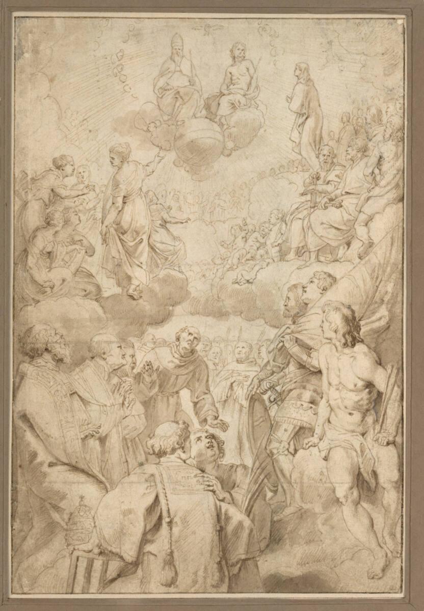 Peter Paul Rubens, Die Heiligen der Kirche (Allerheiligen), Inv. Nr.: 8213