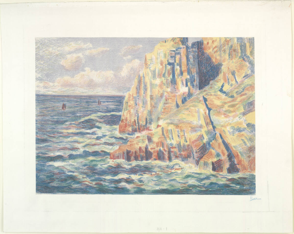 Felsige Meeresküste, Maximilien Luce