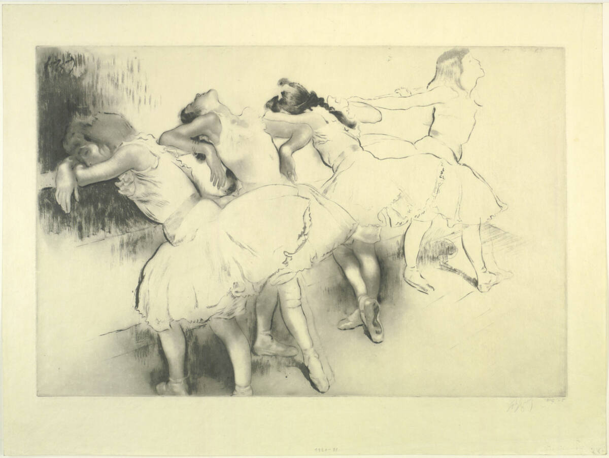 Quatre danseuses, GustavePellet