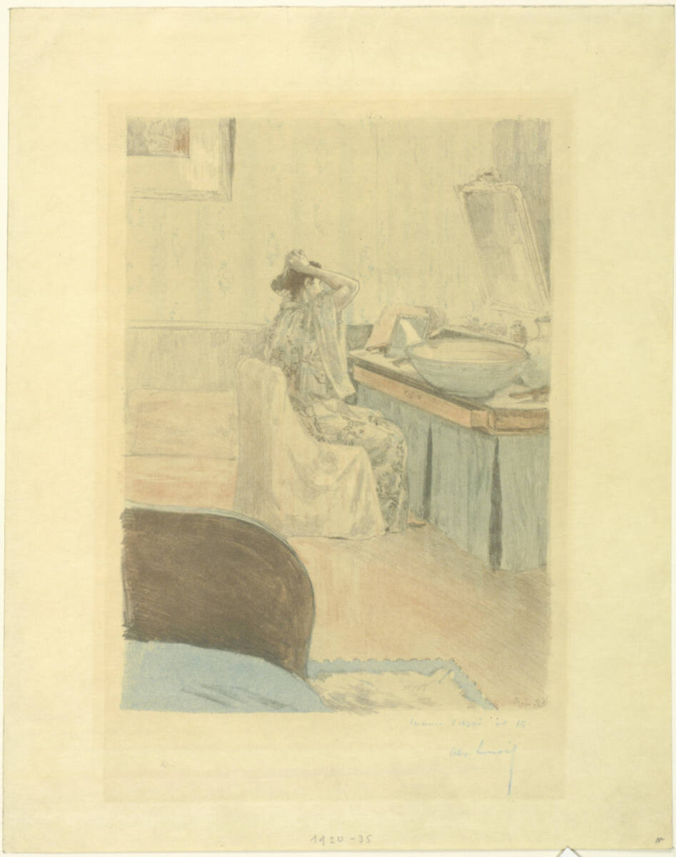 La toilette, Alexandre Lunois, 1905