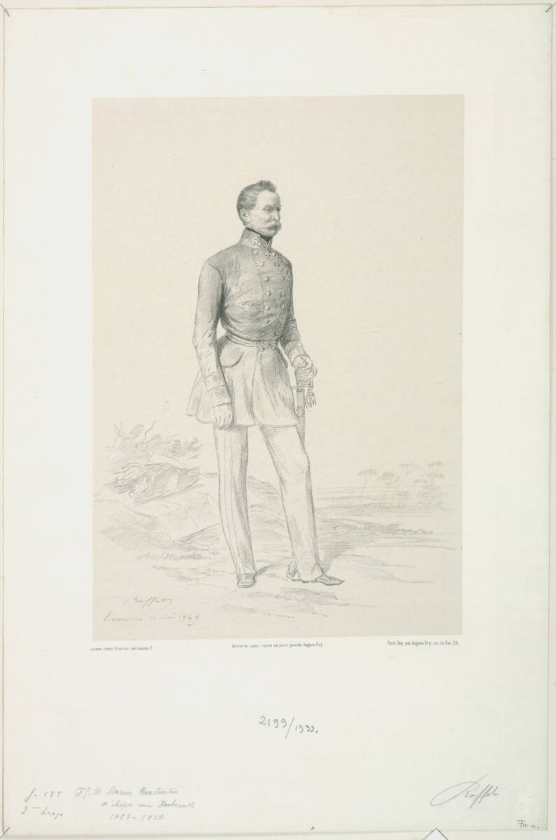 Officier Général Autrichien, 1849