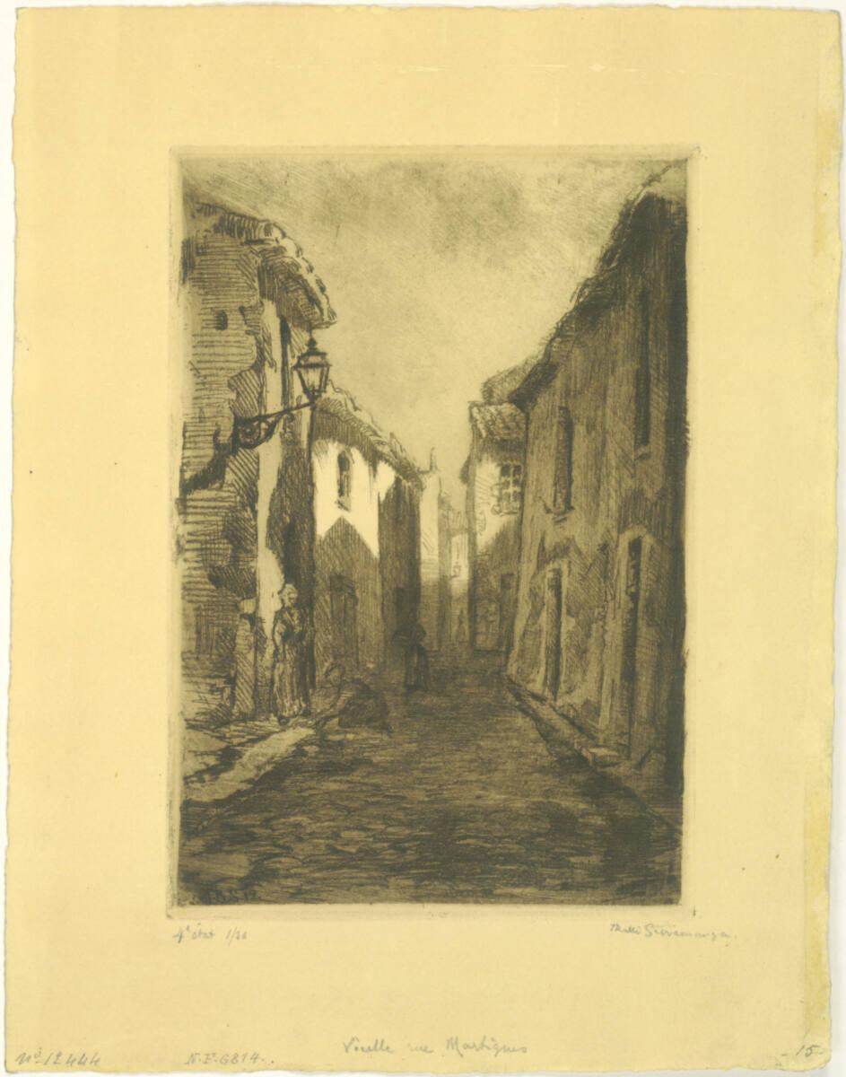 T. Ratti, Vieille Rue Martiques, Inv. Nr.: DGNF6814