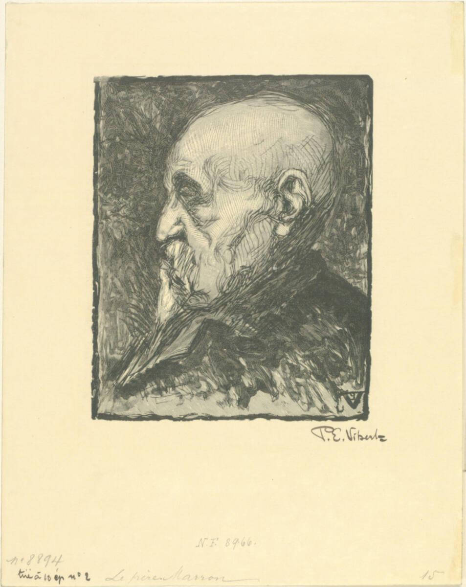Pierre Eugène Vibert, Le Pére Marron, Inv. Nr.: DGNF8966