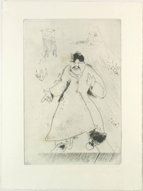 Marc Chagall, Der Verwalter, Inv. Nr.: DG1952/475/11