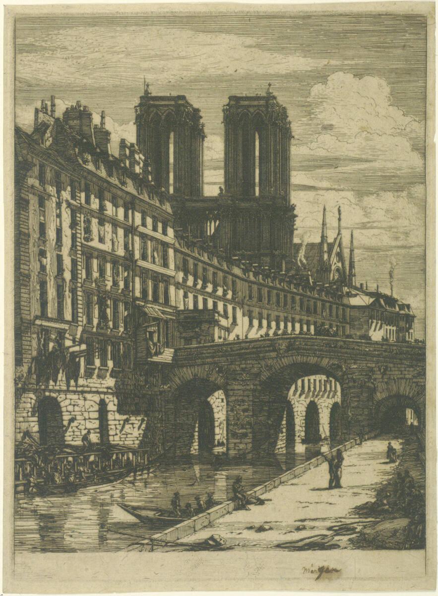 Charles Meryon, Der Petit Pont, Inv. Nr.: DG1922/157
