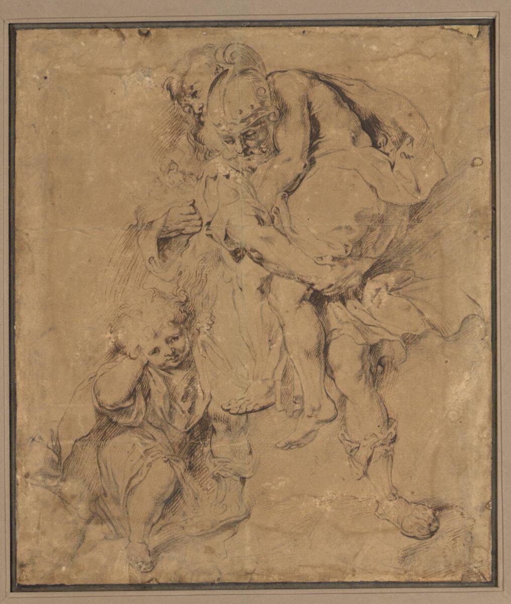 Aeneas und Anchises auf der Flucht aus Troja, Inv. Nr.: 8236