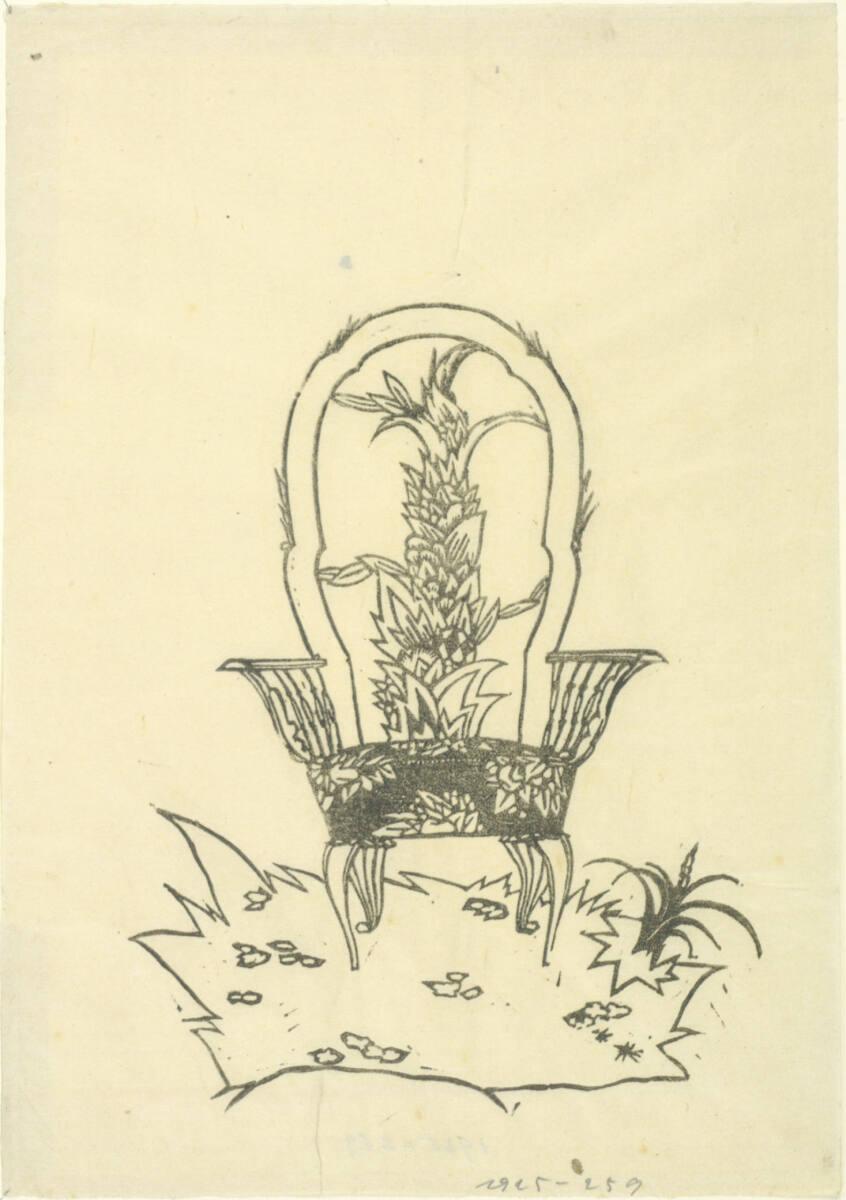 Dagobert Peche, Lehnstuhl, Inv. Nr.: DG1925/259