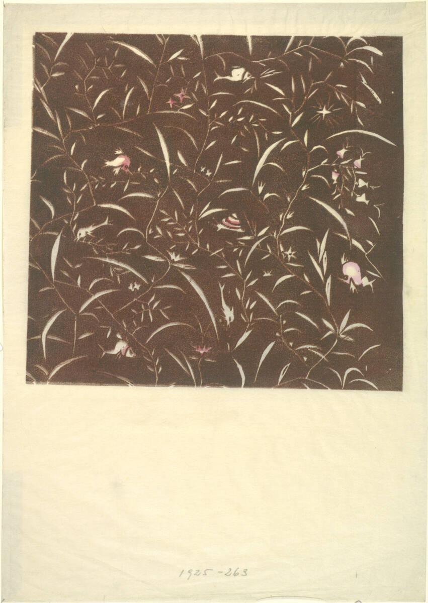 Dagobert Peche, Vorsatzpapier, Inv. Nr.: DG1925/263