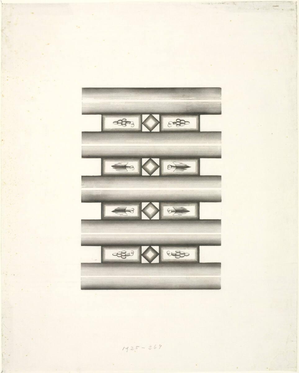 Dagobert Peche, Tapetenmuster, Inv. Nr.: DG1925/264