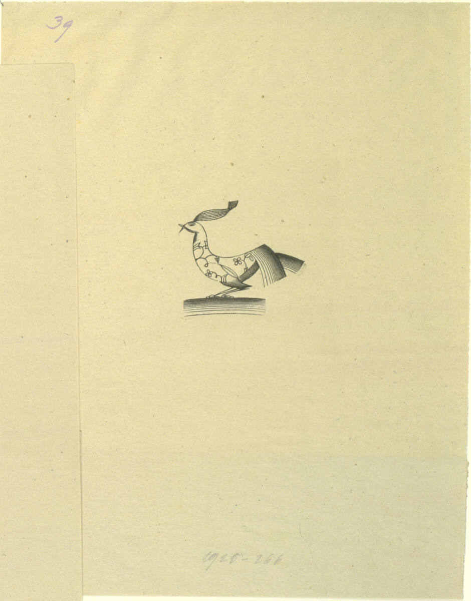 Grotesker Vogel, FriedrichSkurawy, 1920–1921