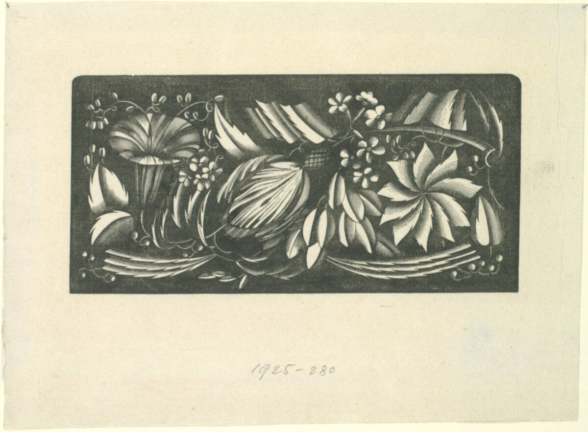 Dekorative Komposition, FriedrichSkurawy, 1922