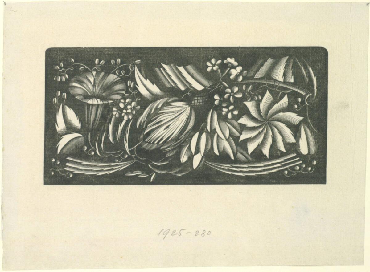 Dagobert Peche, Dekorative Komposition, Inv. Nr.: DG1925/280