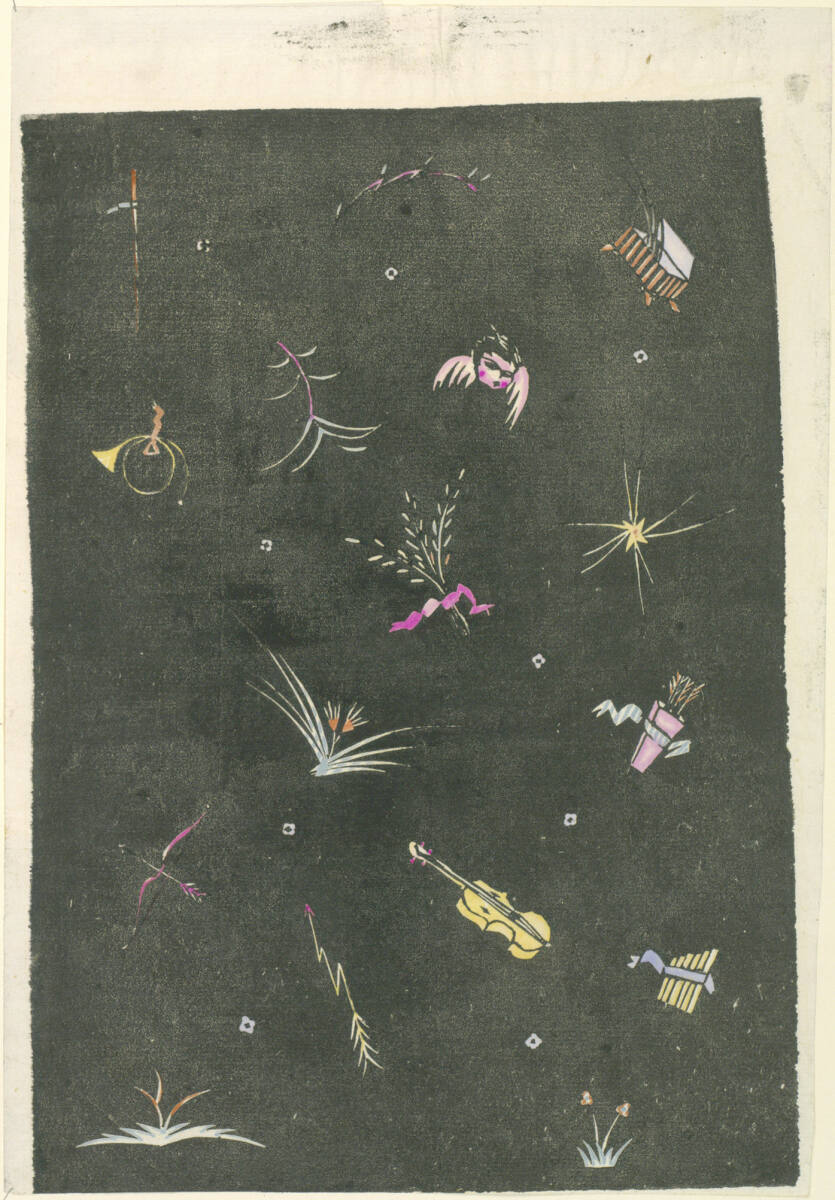 Vorsatzpapier, Dagobert Peche, 1915
