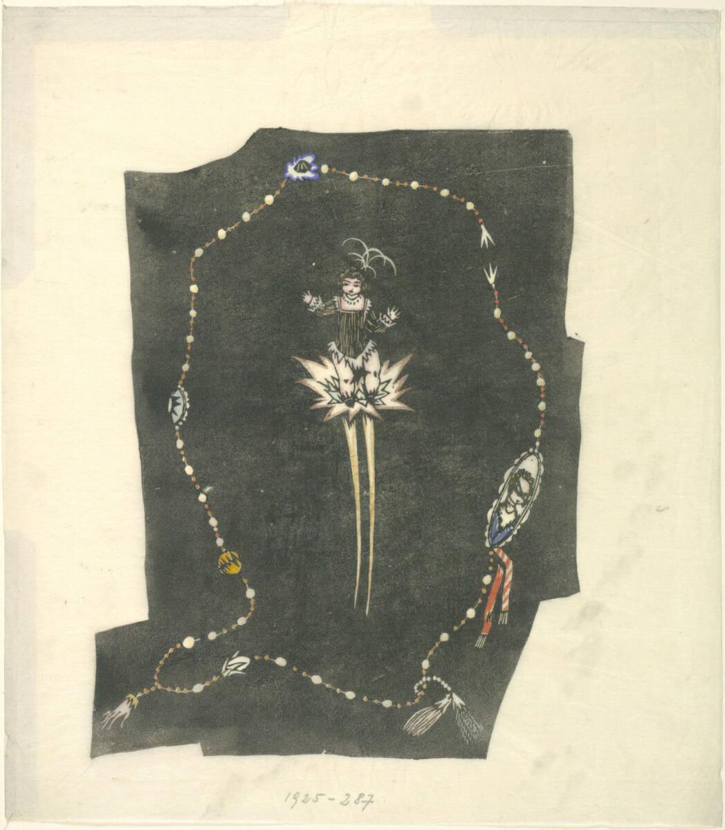 Dagobert Peche, Kamm ("Die Zier-Nadel"), Inv. Nr.: DG1925/287
