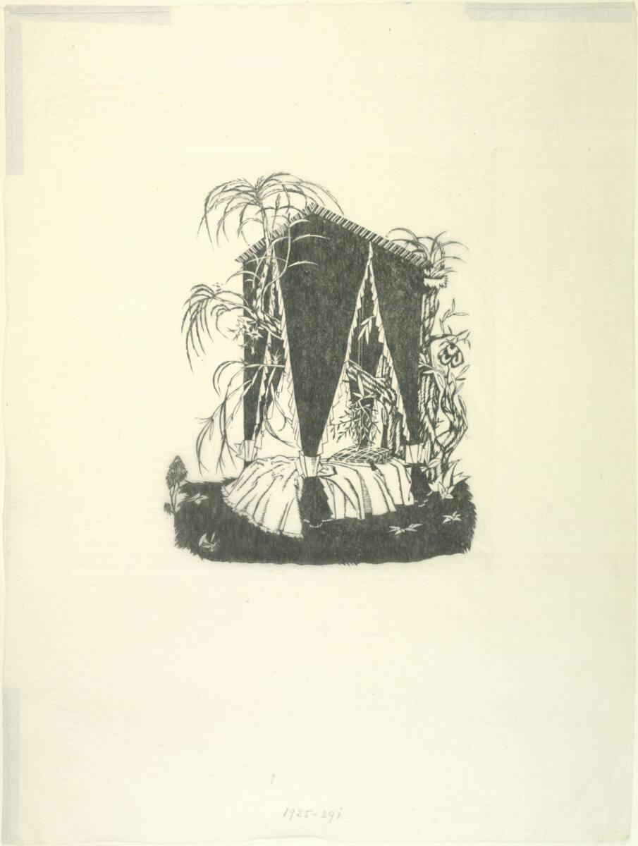 Dagobert Peche, Himmelbett, Inv. Nr.: DG1925/291