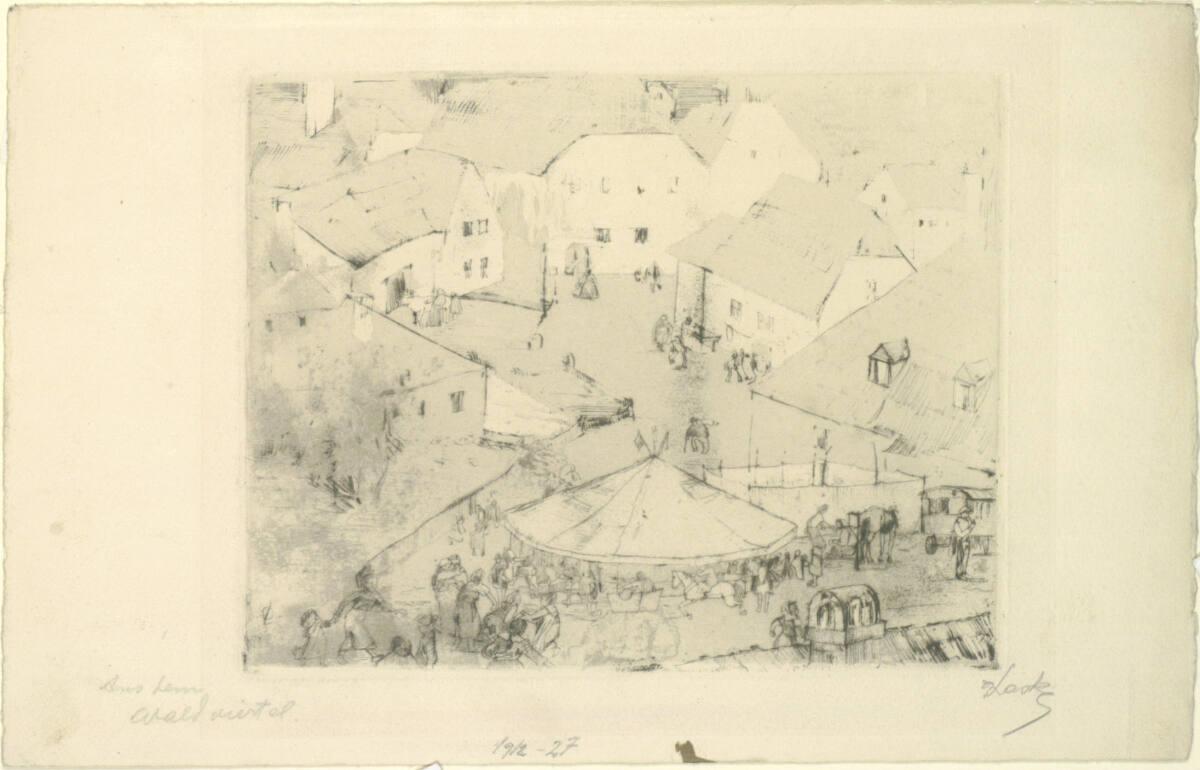 Oskar Laske, Das Ringelspiel, Inv. Nr.: DG1912/27