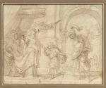 Theodor van Thulden, Der Abschied des Prinzen Willem III. von seiner Großmutter Amalia van Solm…