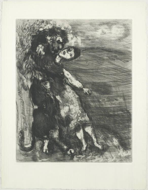 Marc Chagall, Der verliebte Löwe, Inv. Nr.: DG1952/476/40
