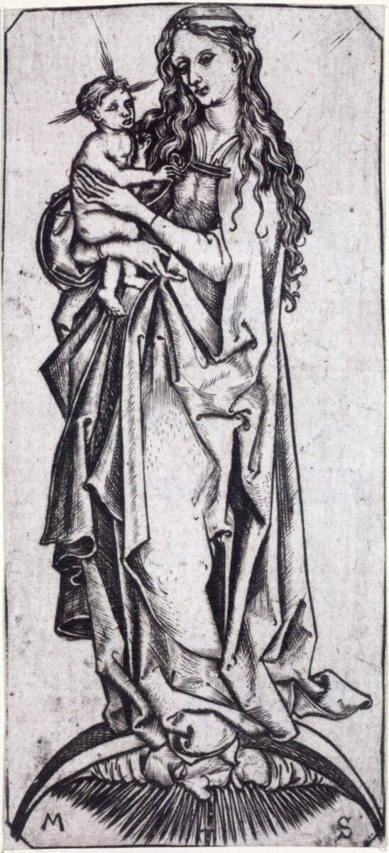 Die kleine stehende Madonna