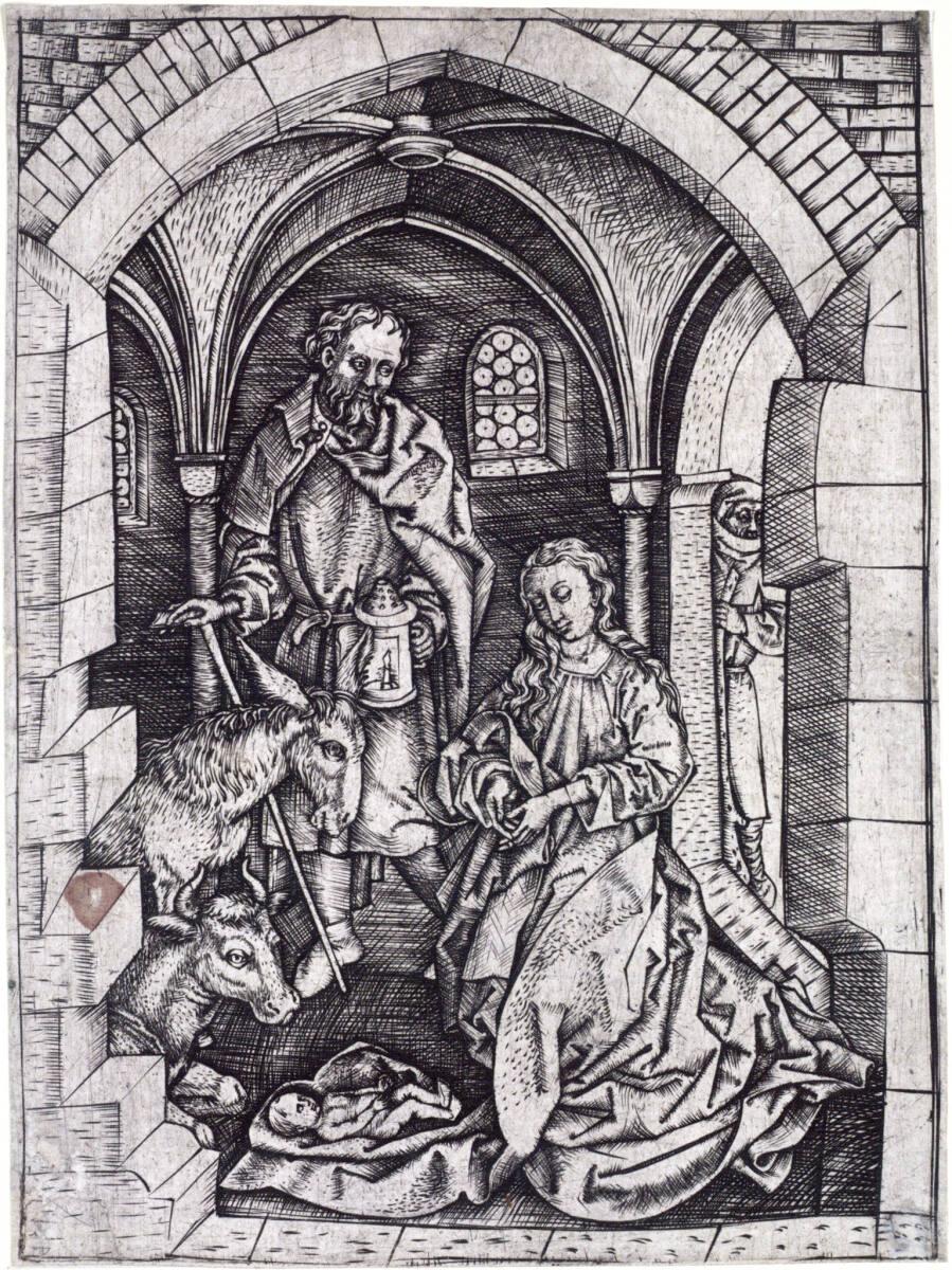 Anonym, Die Geburt Christi, Inv. Nr.: DG1928/47