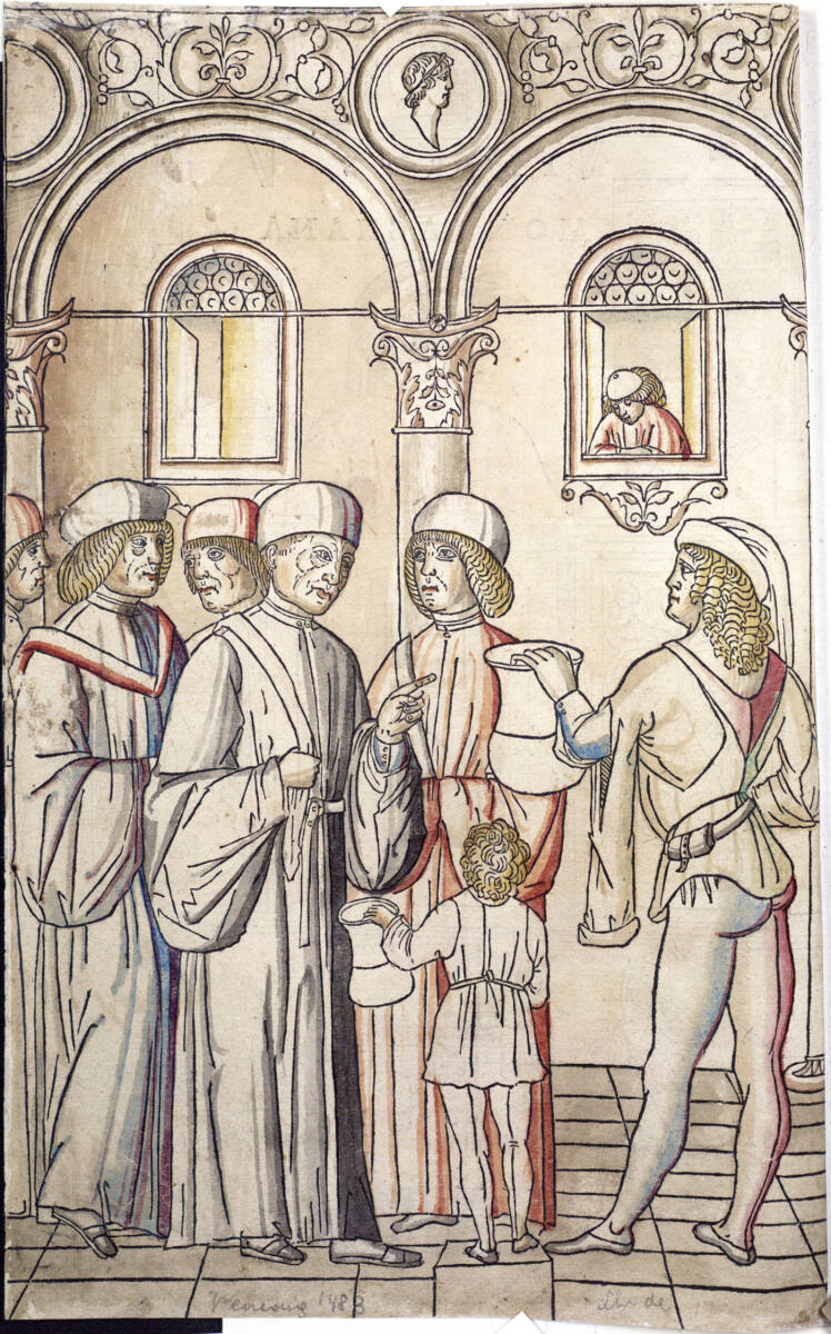 Figürliche Szene, 1483