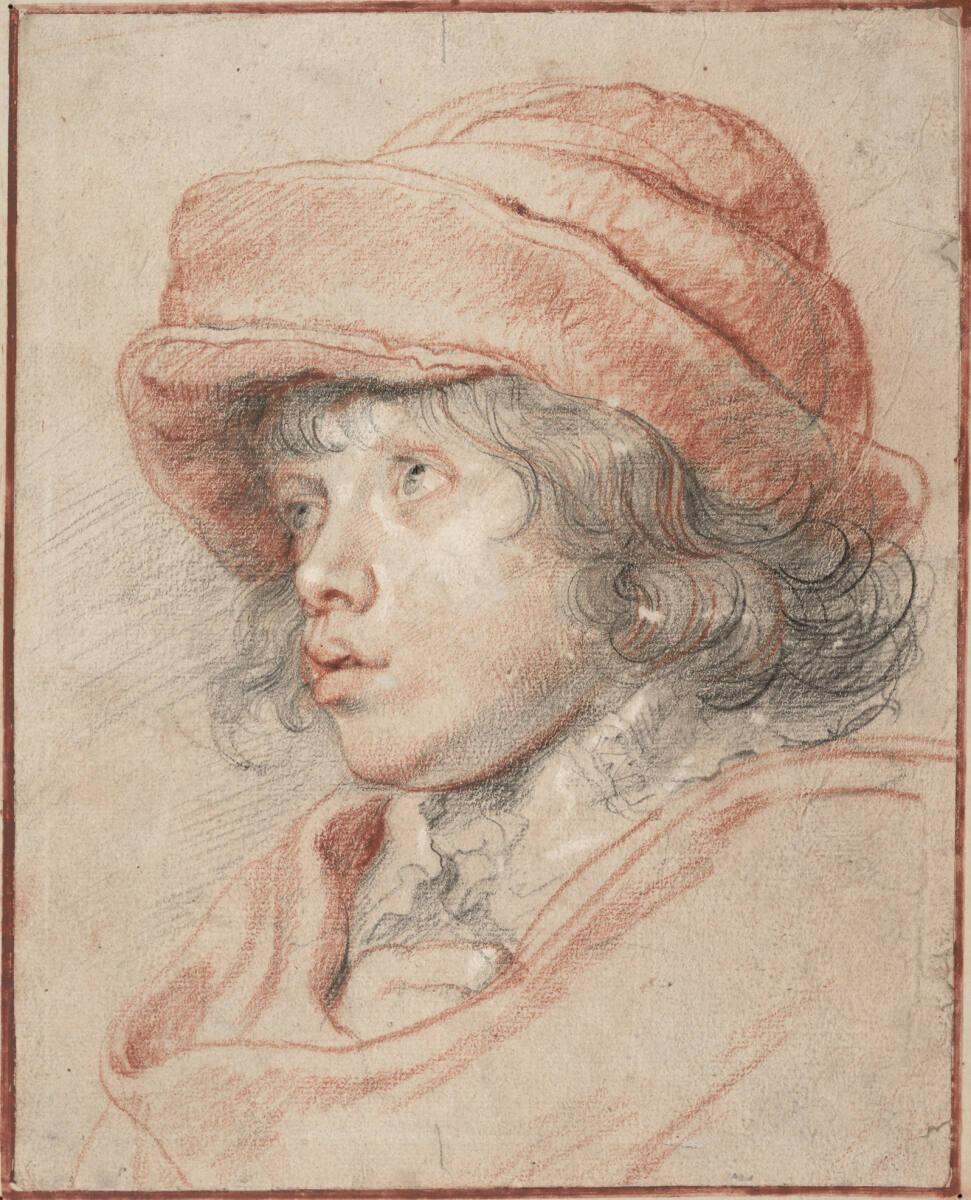 Peter Paul Rubens, Rubens' Sohn Nikolaus mit roter Filzkappe, Inv. Nr.: 8266