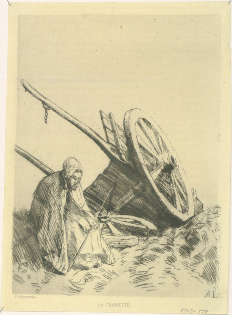 La charette brisée, AlphonseLegros