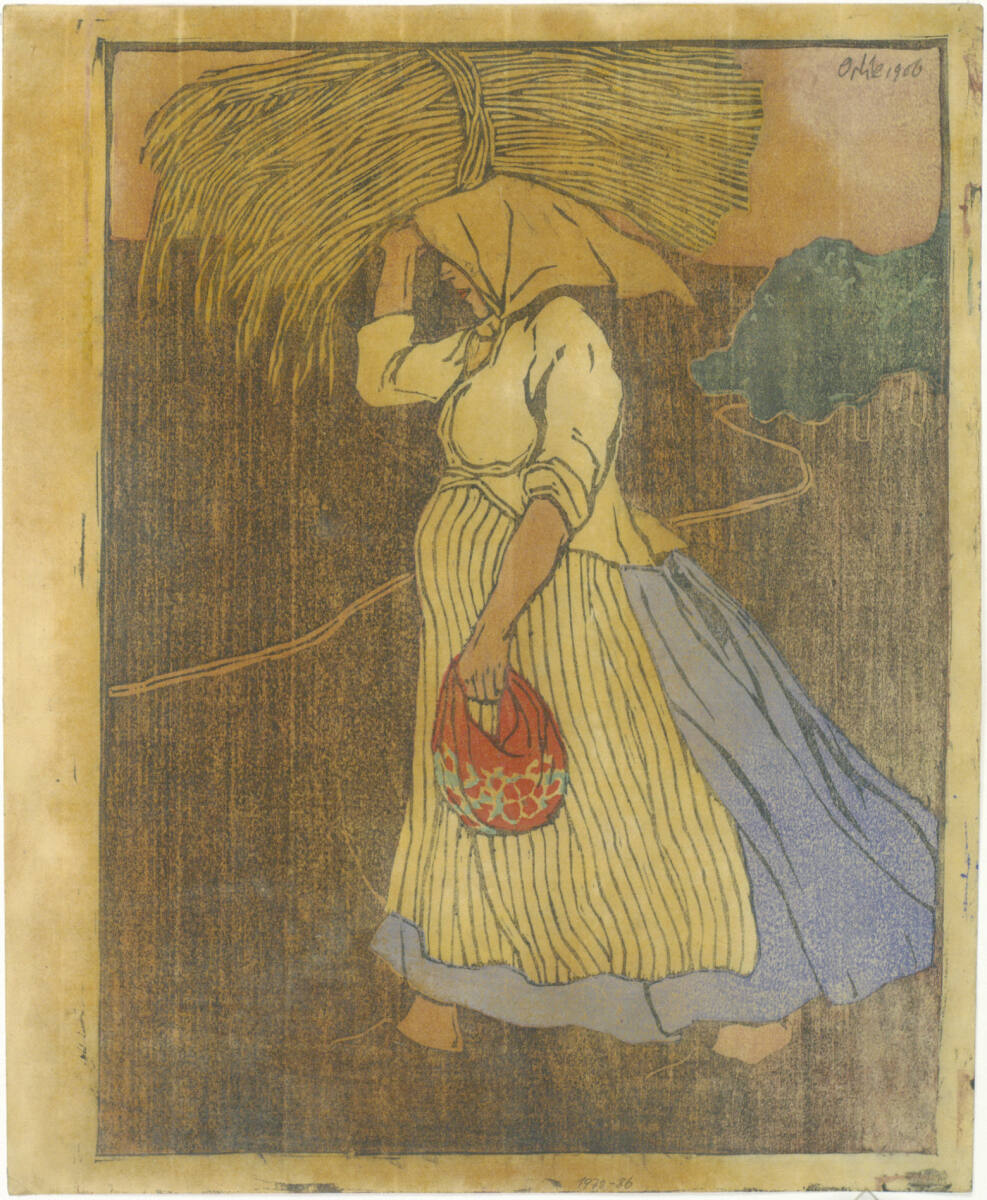 Die Fruchtbarkeit, Emil Orlík, 1906
