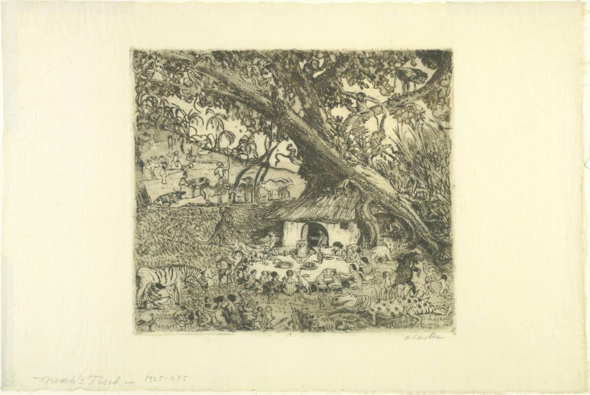 Oskar Laske, Noahs Tisch, Inv. Nr.: DG1925/245