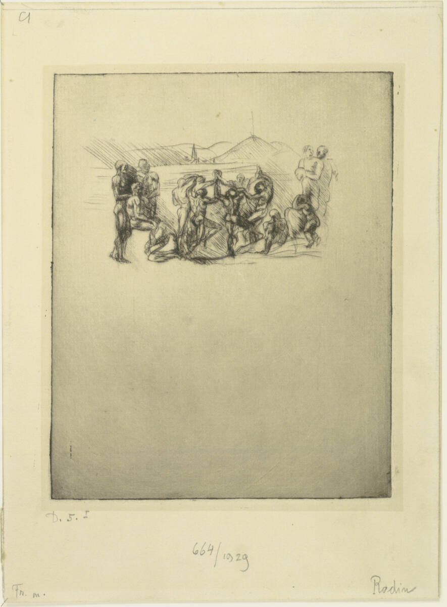 La ronde, Auguste Rodin, 1883