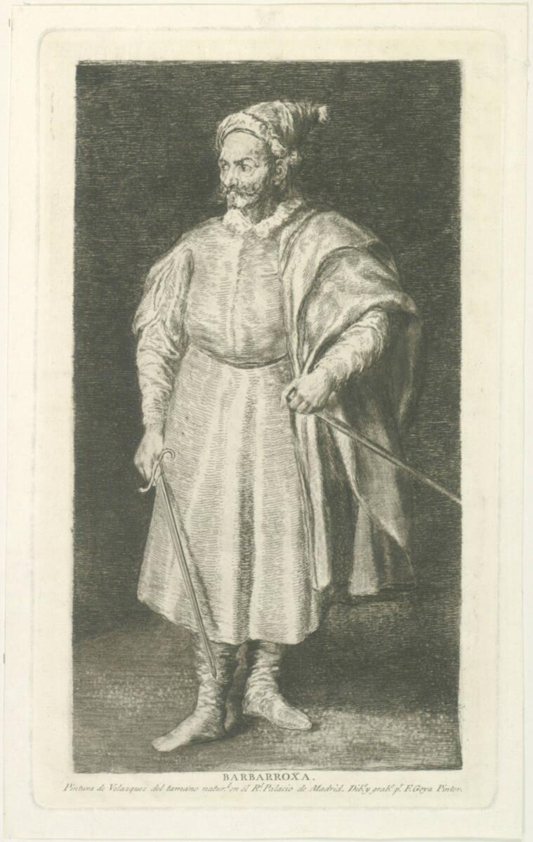 Francisco José de Goya y Lucientes, Barbarossa, Inv. Nr.: DG1935/105