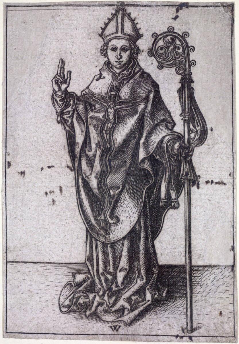 Wenzel von Olmütz, Der hl. Augustinus, Inv. Nr.: DG1928/206