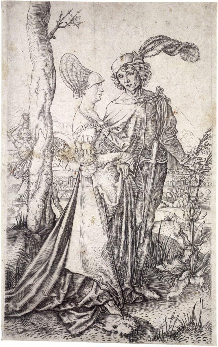 Wenzel von Olmütz, Der Spaziergang, Inv. Nr.: DG1928/223