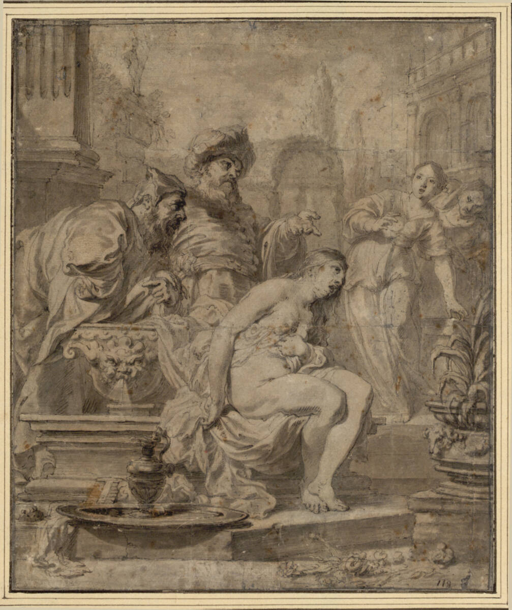 Susanna im Bade (Stichvorlage), Gaspar de Crayer