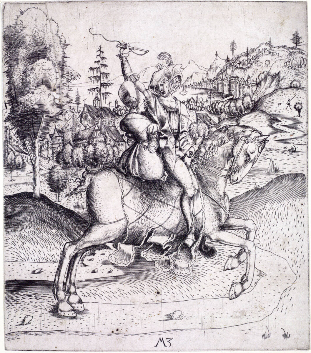 Das reitende Paar, Matthäus Zasinger
