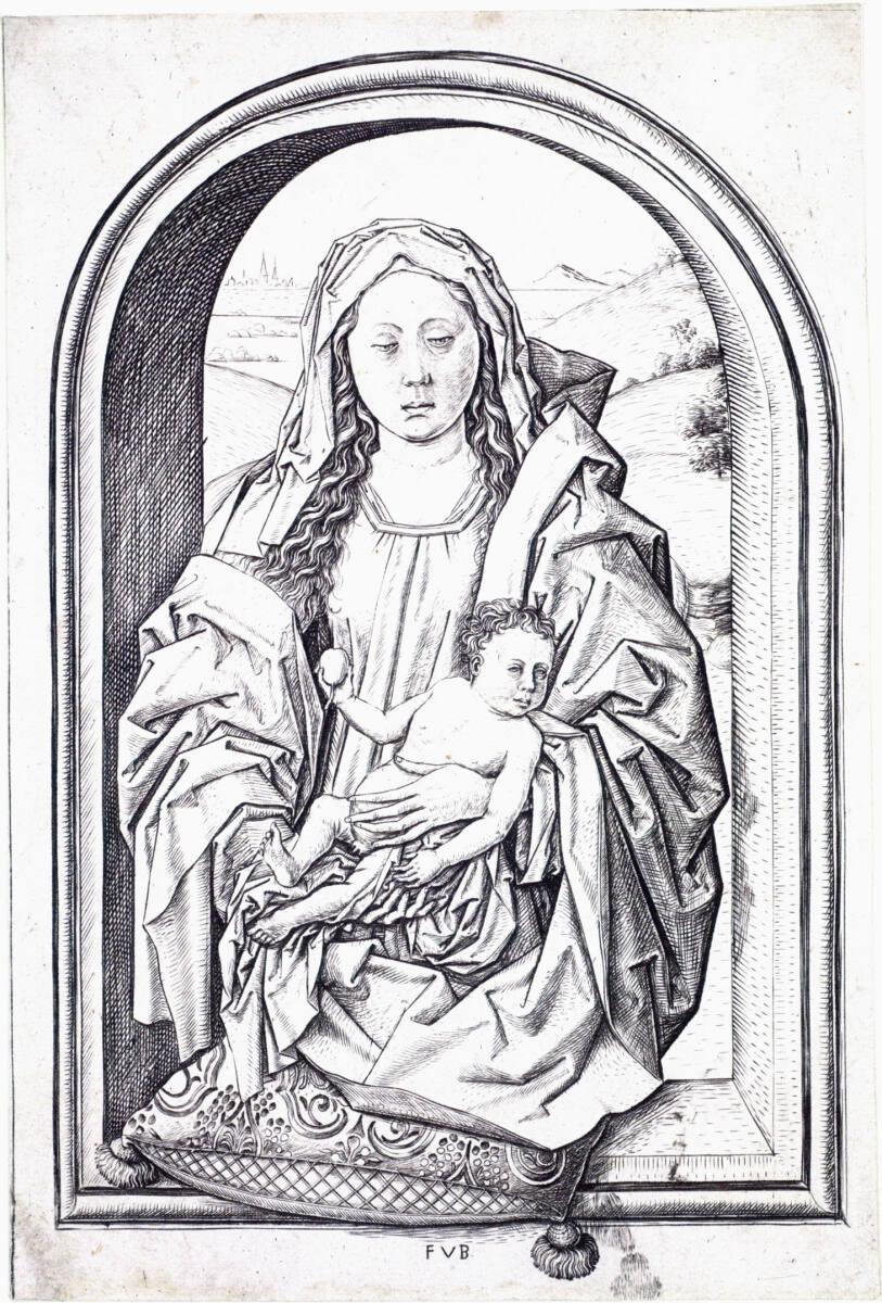 Meister FVB, Die Madonna mit der Birne im Fenster, Inv. Nr.: DG1928/414