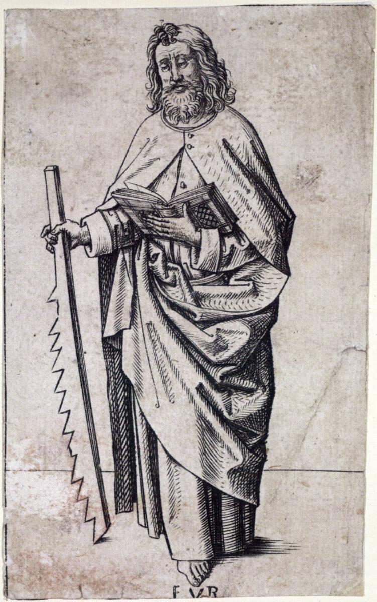 Meister FVB, Judas Thaddäus, Inv. Nr.: DG1928/436